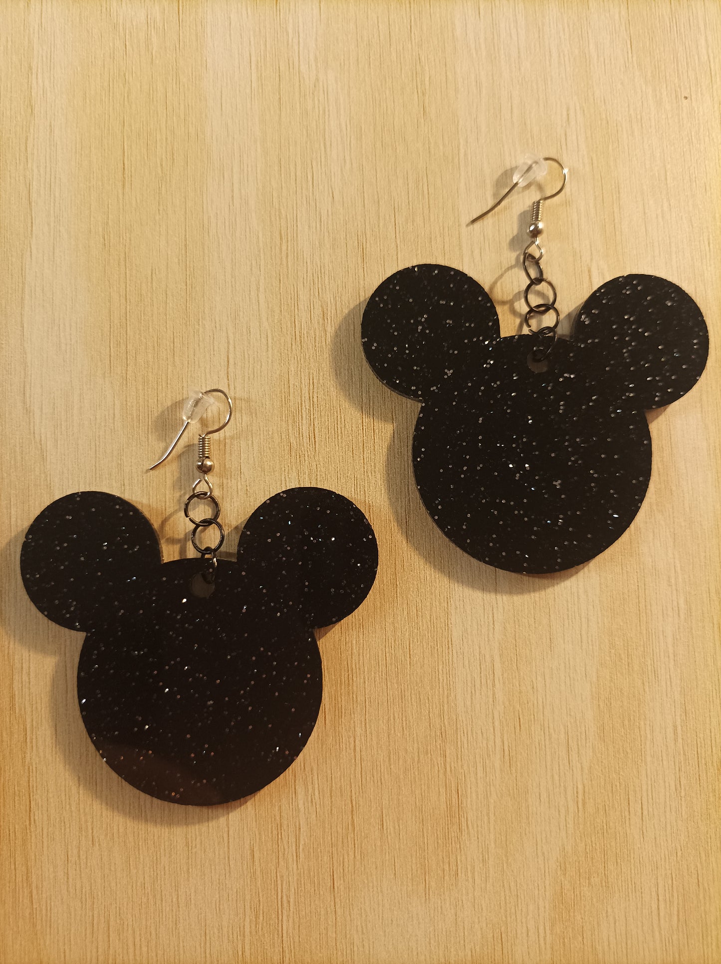 Black Mickey Glitter