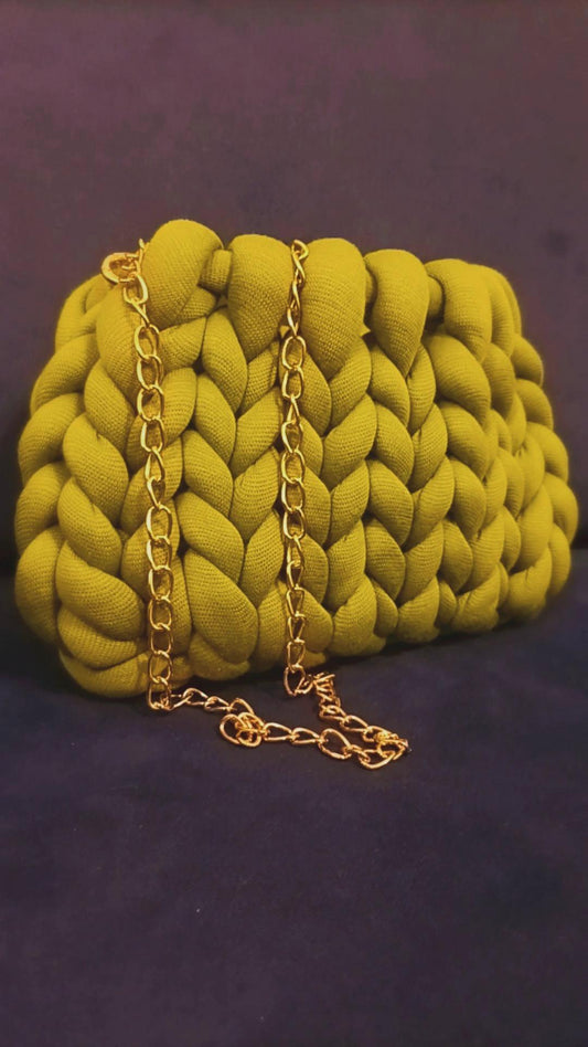 "Kermit" Small Yarn Bag